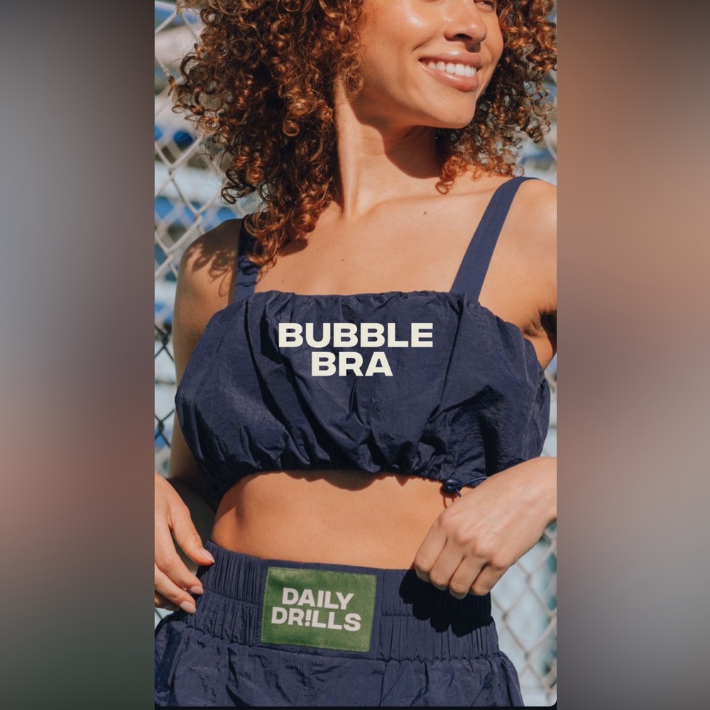 Daily Drills Navy Bubble Bounce Set